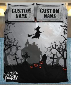 Gearhuman 3D Happy Halloween Party Custom Bedding Set GW29096 Bedding Set Twin 3PCS