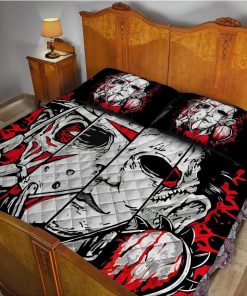 Gearhuman 3D Horror Movies Custom Quilt Set GW08097 Quilt Set Quilt Set Twin