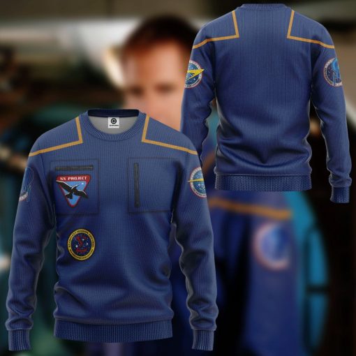 Gearhuman 3D Star Trek Jonathan Archer Custom Sweatshirt Apparel GW21095 Sweatshirt