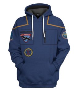 Gearhuman 3D Star Trek Jonathan Archer Custom Hoodie Apparel GW21095 3D Apparel Hoodie S