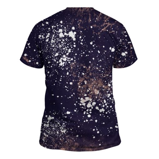 Gearhumans 3D The Nightmare Before Christmas Suit of Corpses Custom Bleached Tshirt - Image 2