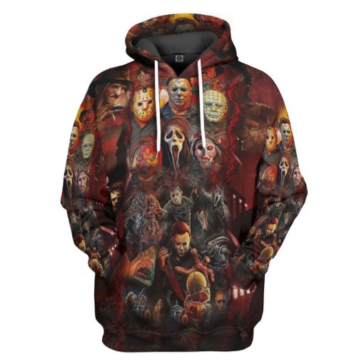 Gearhumans 3D Halloween All Horror Movie Character Apparel
