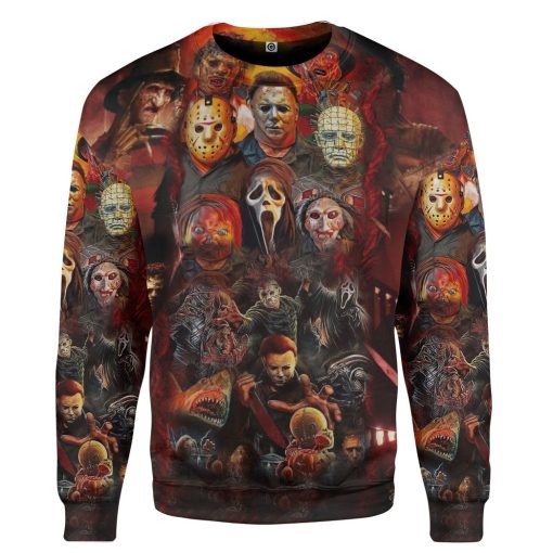 Gearhumans 3D Halloween All Horror Movie Character Apparel - Image 2