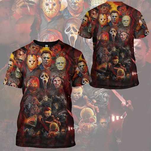Gearhumans 3D Halloween All Horror Movie Character Apparel - Image 9