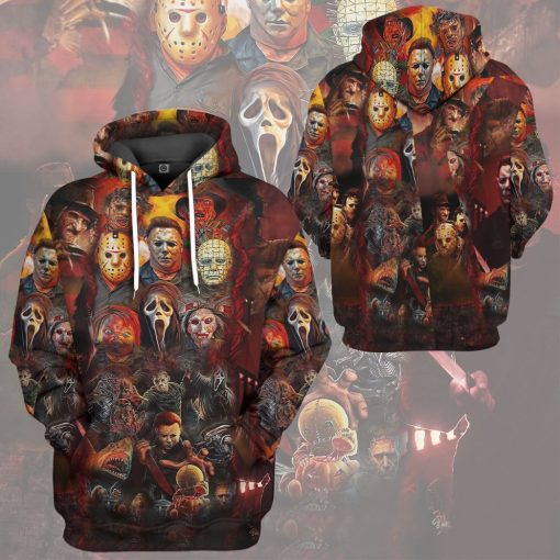 Gearhumans 3D Halloween All Horror Movie Character Apparel - Image 10