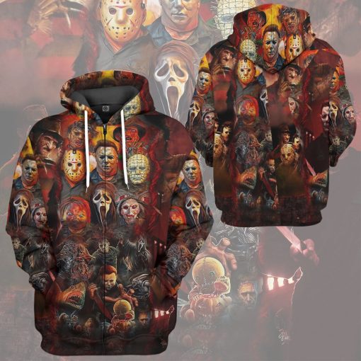 Gearhumans 3D Halloween All Horror Movie Character Apparel - Image 11