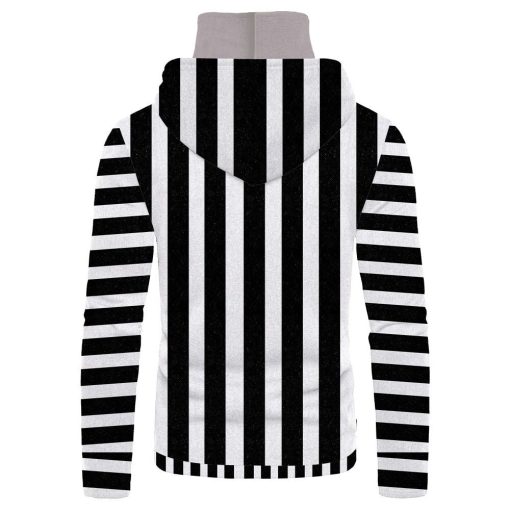 Gearhumans 3D I Am Beetlejuice Custom Bandana Mask Hoodie - Image 2