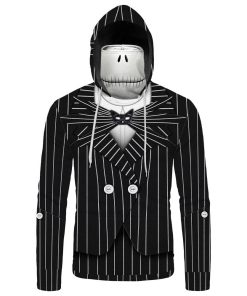 Gearhumans 3D I Am Jack Custom Bandana Mask Hoodie