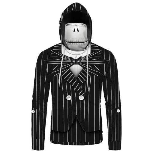 Gearhumans 3D I Am Jack Custom Bandana Mask Hoodie