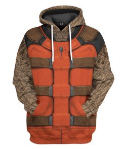 Gearhumans 3D Guardian Of The Galaxy Rocket Racoon Costume Custom Tshirt Hoodie Apparel