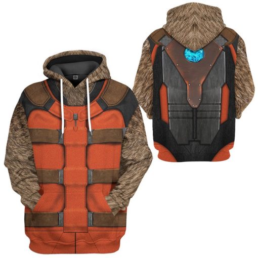 Gearhumans 3D Guardian Of The Galaxy Rocket Racoon Costume Custom Tshirt Hoodie Apparel 5 Gearhumans 3D Guardian Of The Galaxy Rocket Racoon Costume Custom Tshirt Hoodie Apparel - Image 5