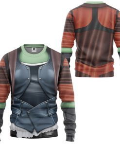 Alternative view of Gearhumans 3D Guardian Of The Galaxy Gamora Costume Custom Tshirt Hoodie Apparel