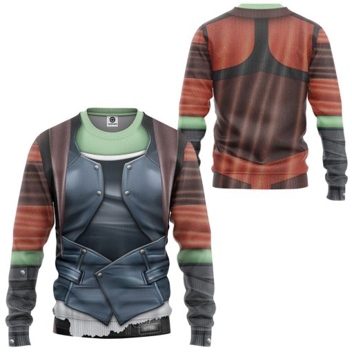 Gearhumans 3D Guardian Of The Galaxy Gamora Costume Custom Tshirt Hoodie Apparel 2 Gearhumans 3D Guardian Of The Galaxy Gamora Costume Custom Tshirt Hoodie Apparel - Image 2