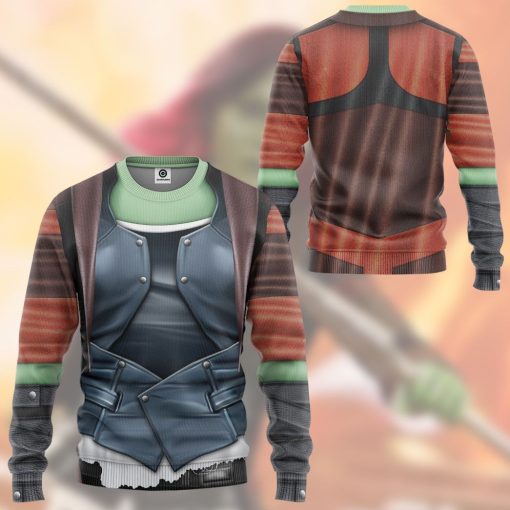 Gearhumans 3D Guardian Of The Galaxy Gamora Costume Custom Tshirt Hoodie Apparel 11 Gearhumans 3D Guardian Of The Galaxy Gamora Costume Custom Tshirt Hoodie Apparel - Image 11