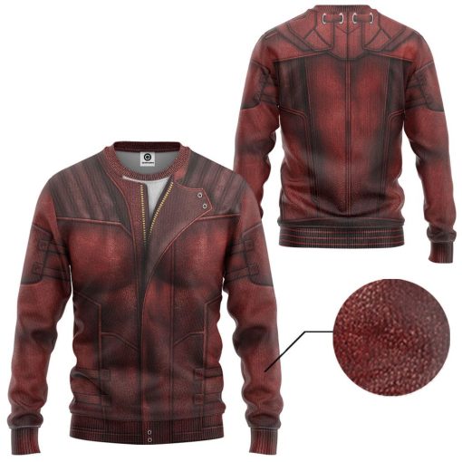 Gearhumans 3D Guardian Of The Galaxy Star Lord Costume Custom Tshirt Hoodie Apparel 13 Gearhumans 3D Guardian Of The Galaxy Star Lord Costume Custom Tshirt Hoodie Apparel - Image 13
