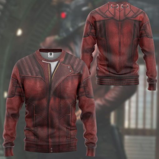 Gearhumans 3D Guardian Of The Galaxy Star Lord Costume Custom Tshirt Hoodie Apparel 11 Gearhumans 3D Guardian Of The Galaxy Star Lord Costume Custom Tshirt Hoodie Apparel - Image 11