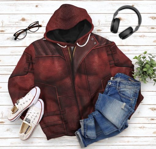 Gearhumans 3D Guardian Of The Galaxy Star Lord Costume Custom Tshirt Hoodie Apparel 12 Gearhumans 3D Guardian Of The Galaxy Star Lord Costume Custom Tshirt Hoodie Apparel - Image 12