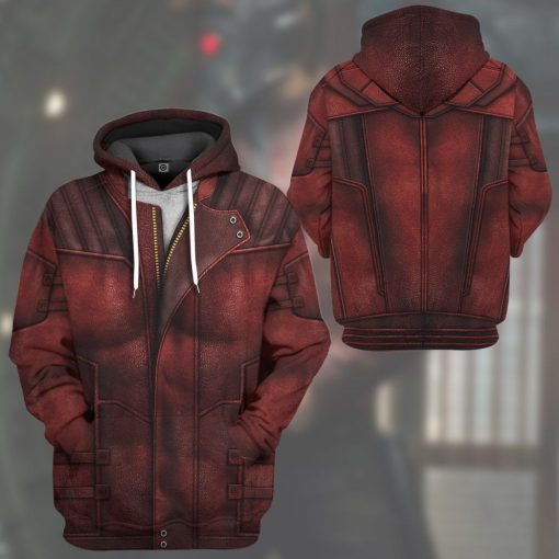 Gearhumans 3D Guardian Of The Galaxy Star Lord Costume Custom Tshirt Hoodie Apparel 10 Gearhumans 3D Guardian Of The Galaxy Star Lord Costume Custom Tshirt Hoodie Apparel - Image 10