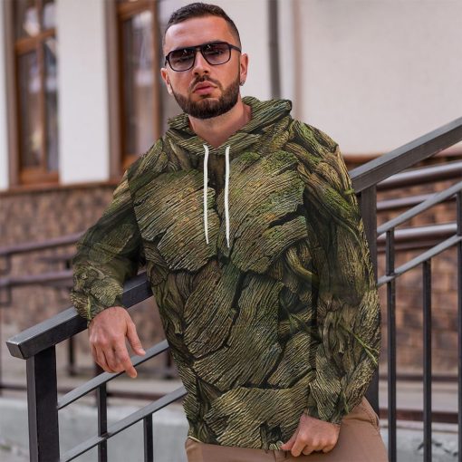 Gearhumans 3D Guardian Of The Galaxy Groot Costume Custom Tshirt Hoodie Apparel 6 Gearhumans 3D Guardian Of The Galaxy Groot Costume Custom Tshirt Hoodie Apparel - Image 6