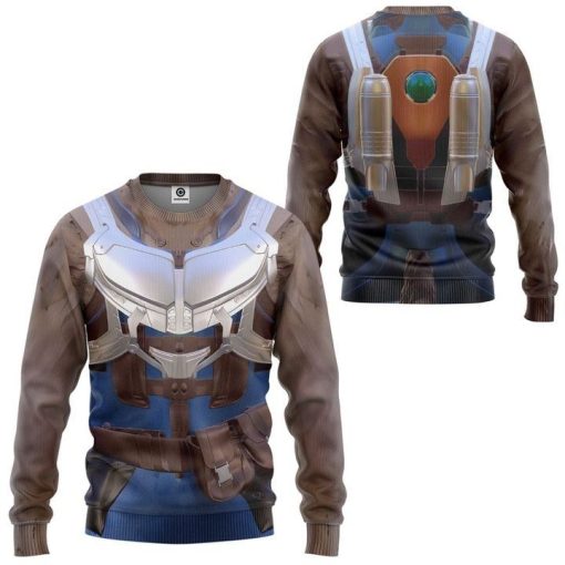 Gearhumans 3D Guardian Of The Galaxy Rocket Racoon Costume Custom Tshirt Hoodie Apparel 4 Gearhumans 3D Guardian Of The Galaxy Rocket Racoon Costume Custom Tshirt Hoodie Apparel - Image 4