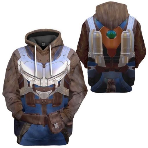 Gearhumans 3D Guardian Of The Galaxy Rocket Racoon Costume Custom Tshirt Hoodie Apparel 1 Gearhumans 3D Guardian Of The Galaxy Rocket Racoon Costume Custom Tshirt Hoodie Apparel
