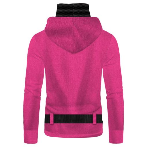 Gearhumans 3D Squid Game Square Soldier Custom Bandana Mask Hoodie - Image 2