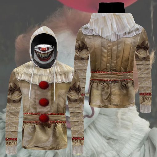 Gearhumans 3D I Am Penny Custom Mask Hoodie