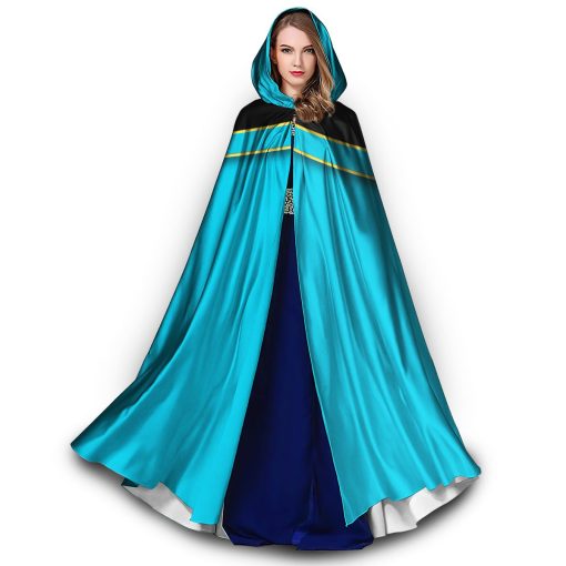 Gearhumans 3D Blue Power Rangers Mystic Force Custom Hooded Cloak 3 Gearhumans 3D Blue Power Rangers Mystic Force Custom Hooded Cloak - Image 3