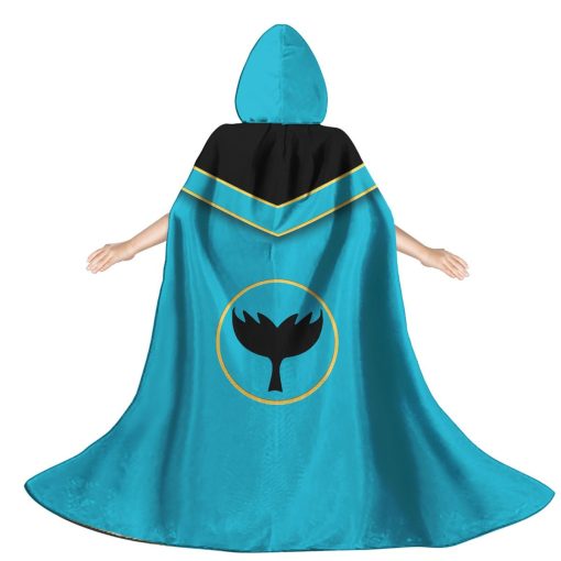 Gearhumans 3D Blue Power Rangers Mystic Force Custom Hooded Cloak 2 Gearhumans 3D Blue Power Rangers Mystic Force Custom Hooded Cloak - Image 2