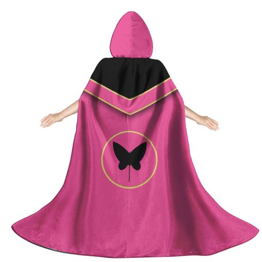 Gearhumans 3D Pink Power Rangers Mystic Force Custom Hooded Cloak - Image 2