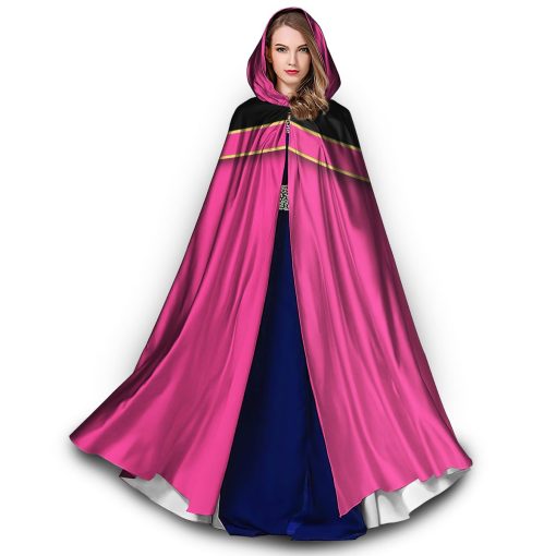 Gearhumans 3D Pink Power Rangers Mystic Force Custom Hooded Cloak - Image 3