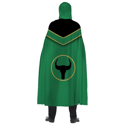 Gearhumans 3D Green Power Rangers Mystic Force Custom Hooded Cloak - Image 7