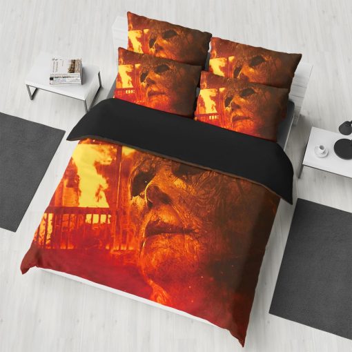 Gearhumans 3D Halloween Kills Michael Myers Custom Bedding Set - Image 2