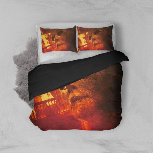 Gearhumans 3D Halloween Kills Michael Myers Custom Bedding Set - Image 3