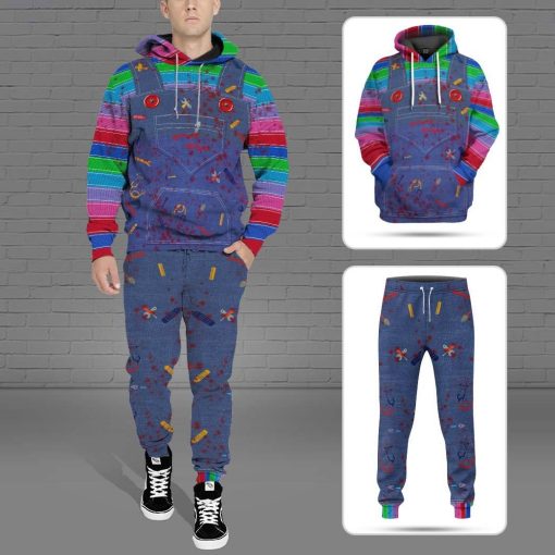 Gearhumans 3D Chucky Childs Play Custom Sweatpants - Image 6