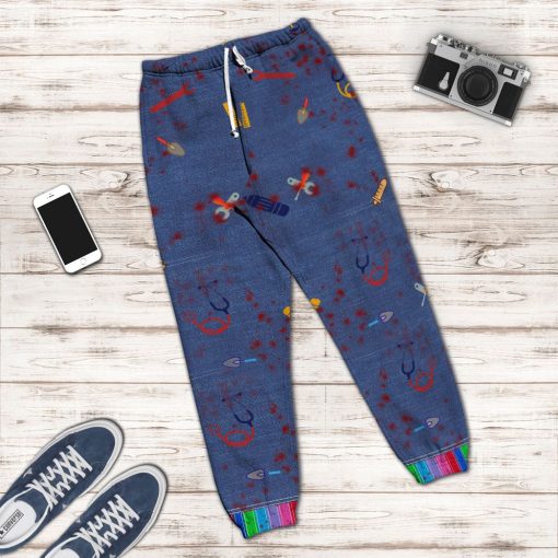Gearhumans 3D Chucky Childs Play Custom Sweatpants - Image 5