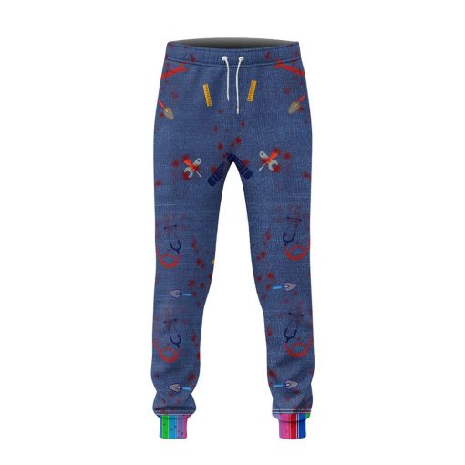 Gearhumans 3D Chucky Childs Play Custom Sweatpants