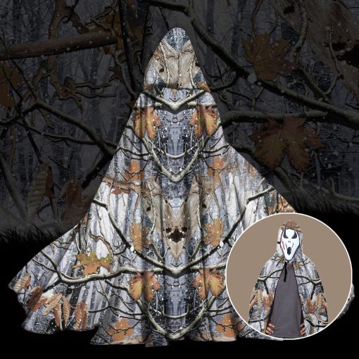 Gearhumans 3D Hunting Camouflage Custom Hooded Cloak - Image 3