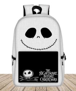 Gearhumans 3D Nightmare Before Christmas Jack Skellington Custom Backpack