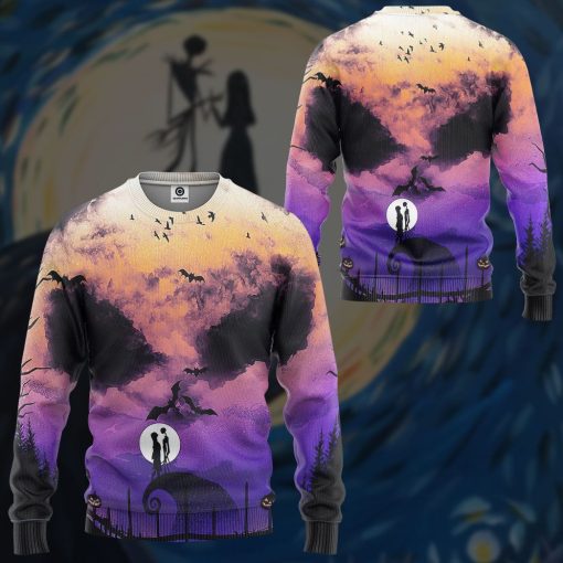 Gearhumans 3D Nightmare Before Christmas Halloween Apparel - Image 13