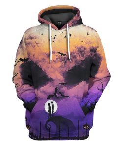 Gearhumans 3D Nightmare Before Christmas Halloween Apparel