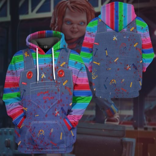 Gearhumans 3D Chucky Childs Play Custom Tshirt Hoodie Apparel - Image 19