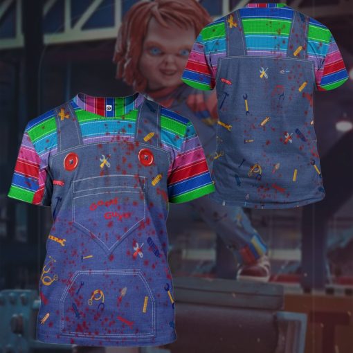 Gearhumans 3D Chucky Childs Play Custom Tshirt Hoodie Apparel - Image 20