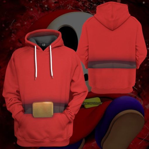 Gearhumans 3D Mario Shyguy Custom Tshirt Hoodie Apparel