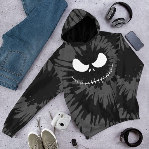 Gearhumans 3D Nightmare Before Christmas Jack Tie Dye Apparel