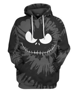 Gearhumans 3D Nightmare Before Christmas Jack Tie Dye Apparel