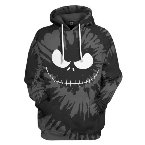 Gearhumans 3D Nightmare Before Christmas Jack Tie Dye Apparel