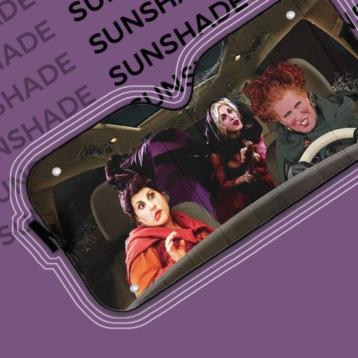 Gearhumans 3D Hocus Pocus Custom Car Auto Sunshade
