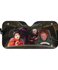 Gearhumans 3D Hocus Pocus Custom Car Auto Sunshade