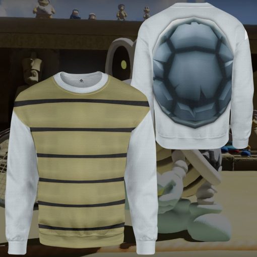 Gearhumans 3D Mario Dry Bones Custom Tshirt Hoodie Apparel - Image 9